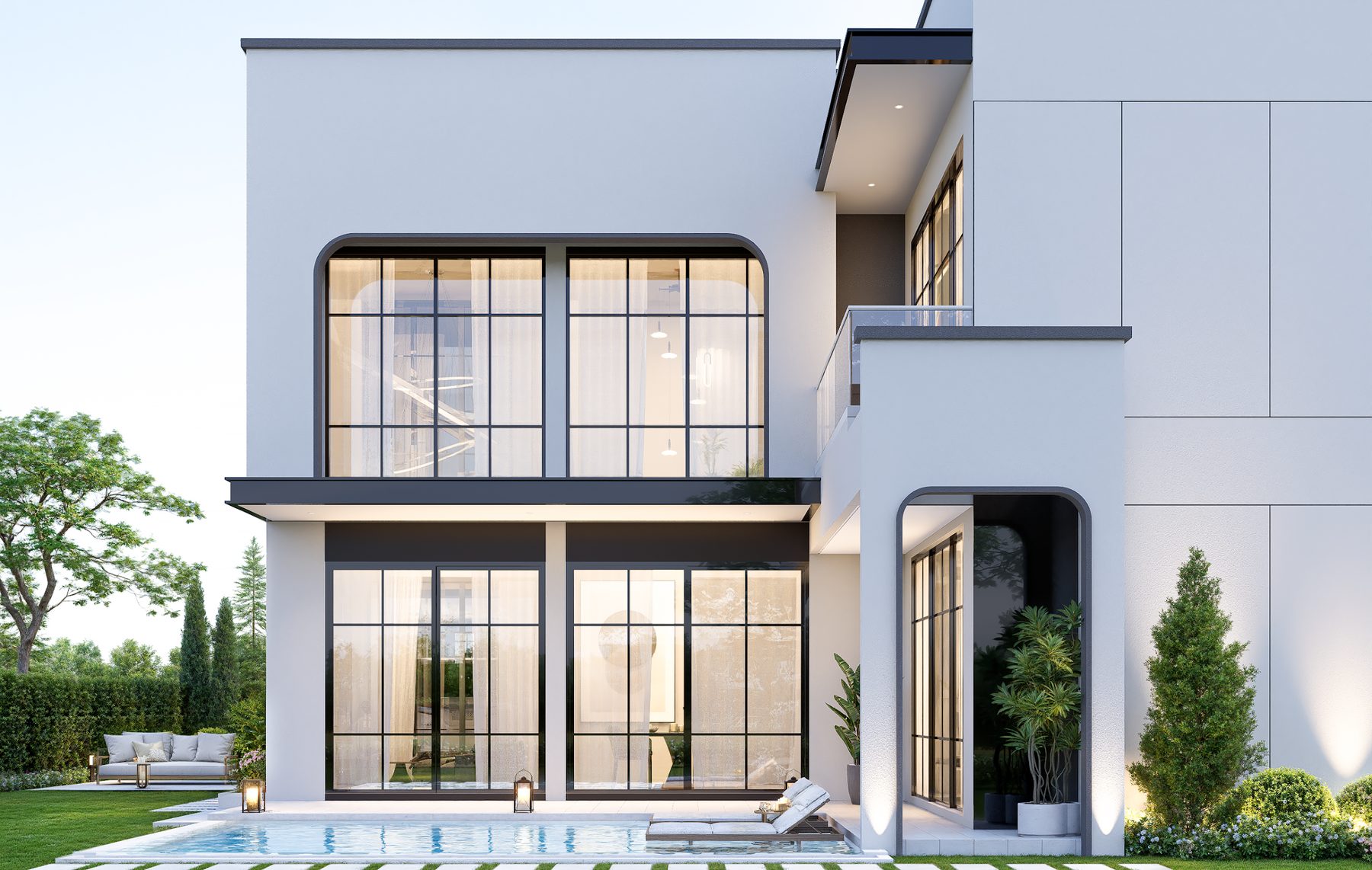 Residence Type A private pool and terrace